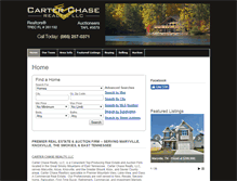 Tablet Screenshot of carterchaserealty.com